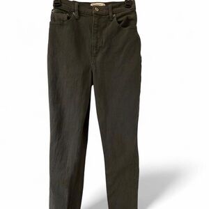 Abercrombie & Fitch High-Rise Jeans - Dark Olive